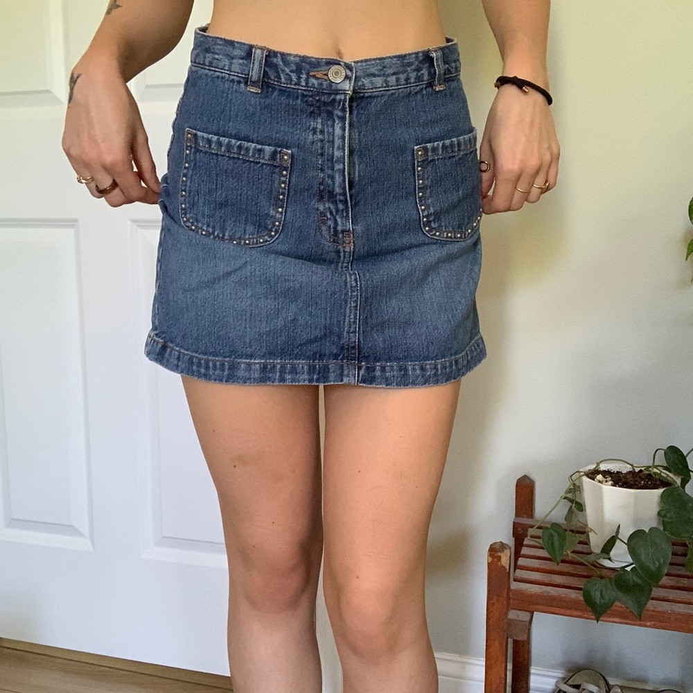 Denim skirt size 0-00